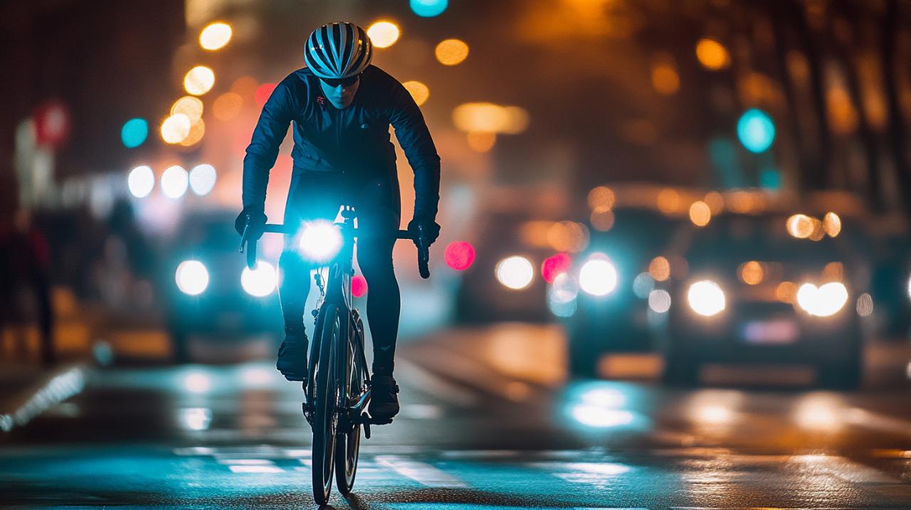 Equipos para ser visible por la noche en bicicleta: accesorios reflectantes esenciales para pedales, radios y cuadros